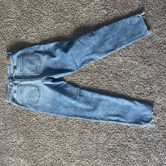 womens patched size 10 american eagle jeans - Picture 13 of 14